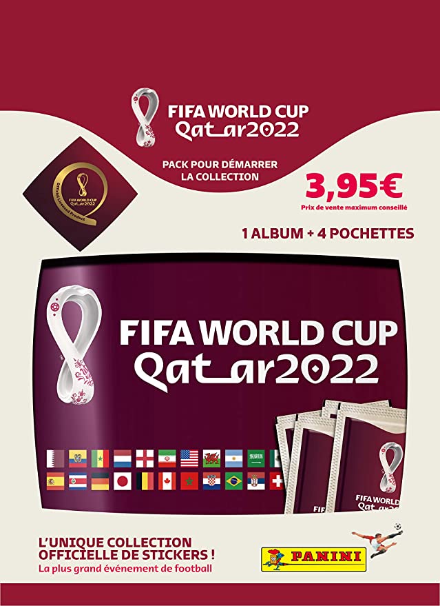 PANINI FOOT 2023 Album + 4 pochettes + 1 sticker édition limitée