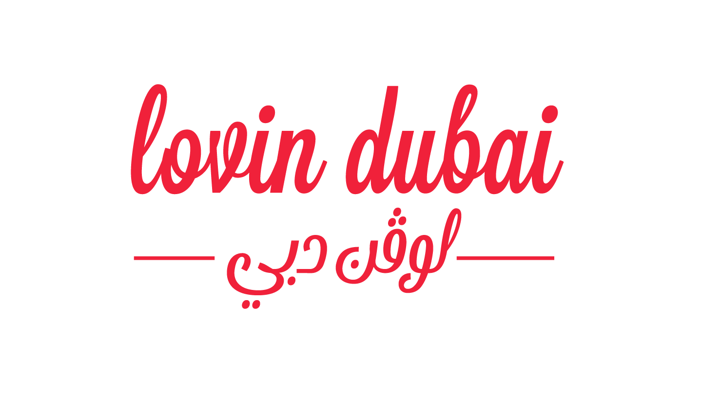 Lovin Dubai Logo - Red - 16x9