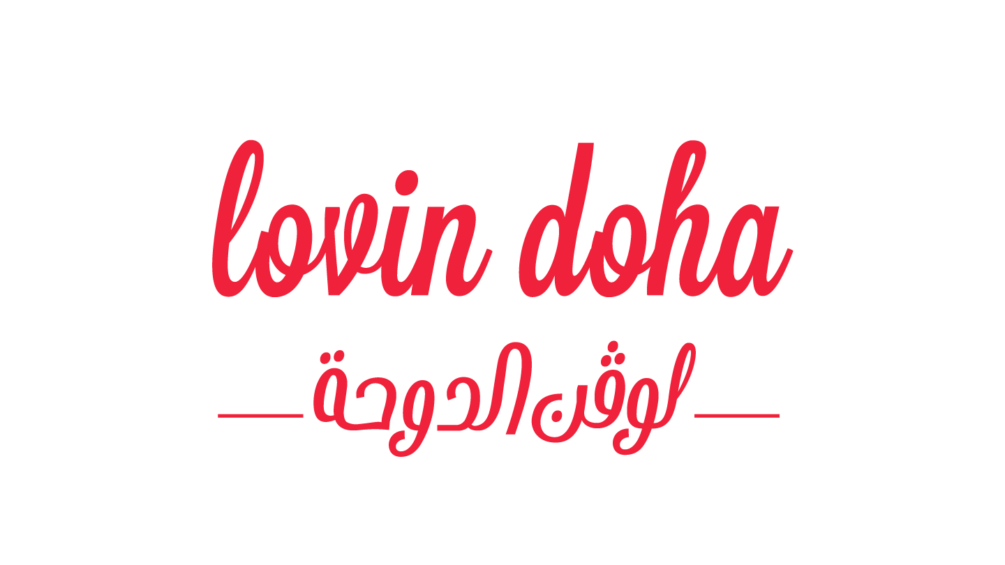 Lovin Doha Logo - Red - 16x9