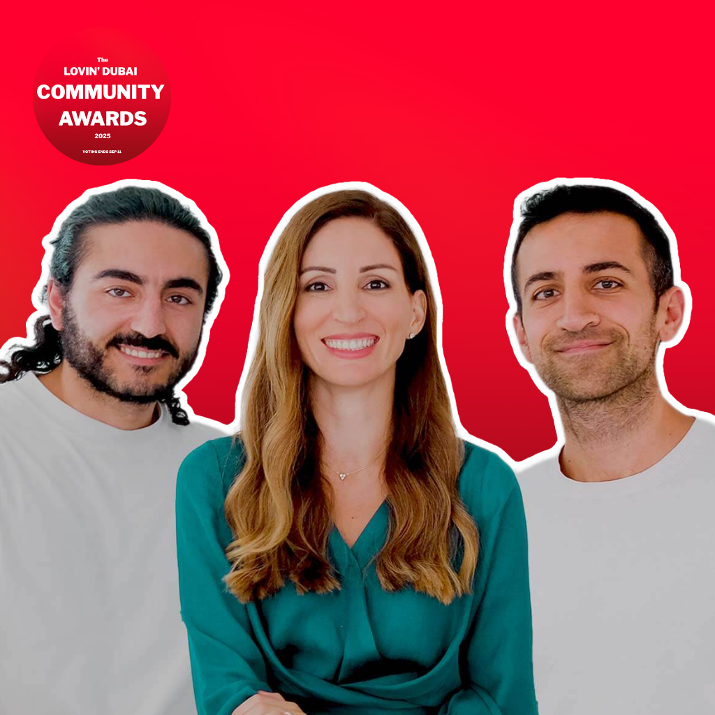 Mark Chahwan, Nadine Mezher, and Jad Sayegh, Co-founders of Sarwa