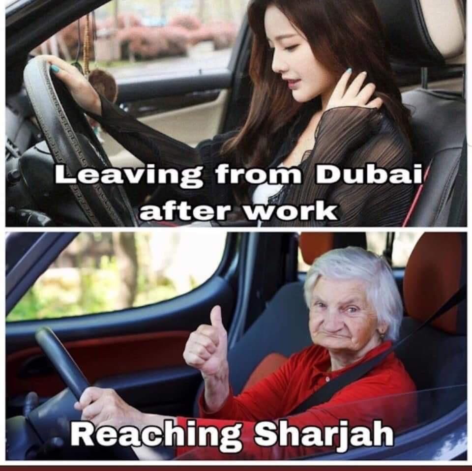 10 Memes ONLY Those Who Drive In Dubai Will Relate To!