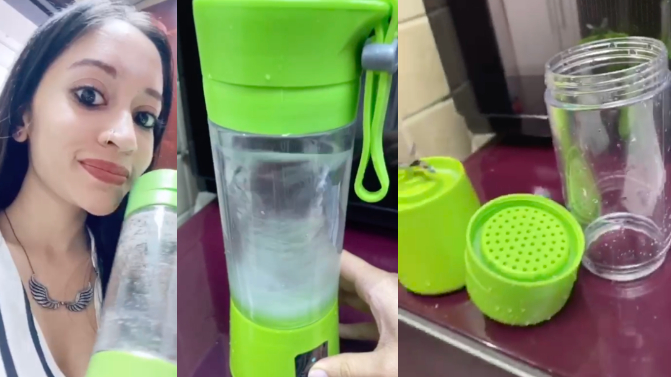 I Bought This Mini Portable Blender And Issa Solid 4 5 Stars Lovin Dubai