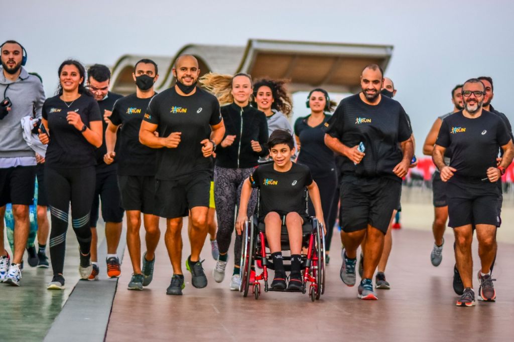 A Paralyzed Teenager Has Completed A 6km Run In 30 Minutes At The Dubai Run