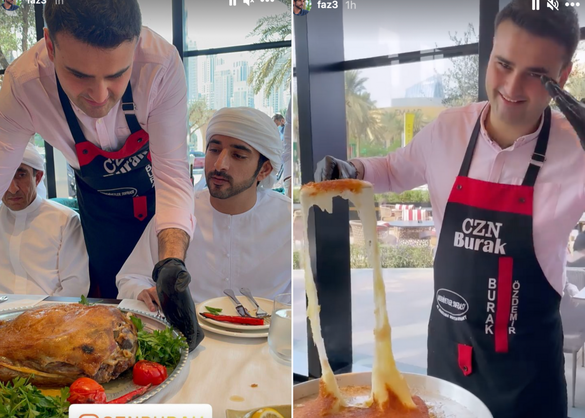 Czn Burak Opened Up His Resto Today And Fazza Was One Of His First Guests Laptrinhx News