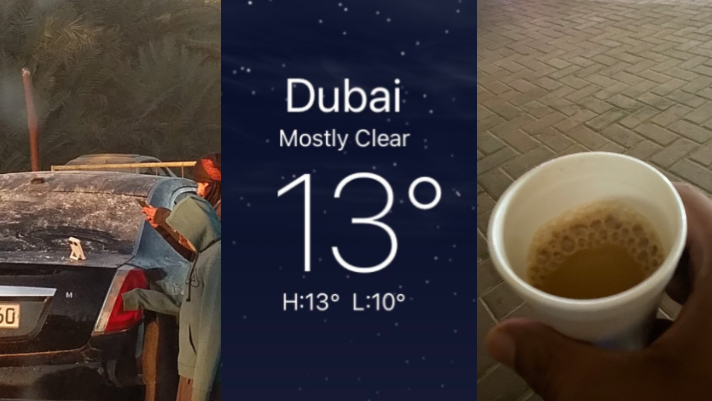 dubai cold