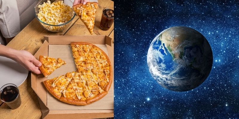 free pizza earth hour