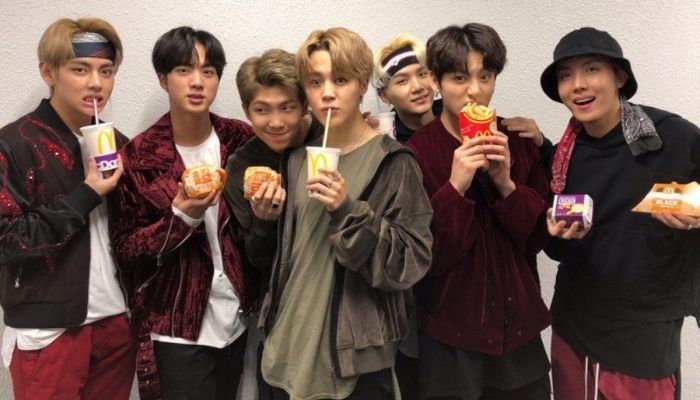 BTS Mcdonalds