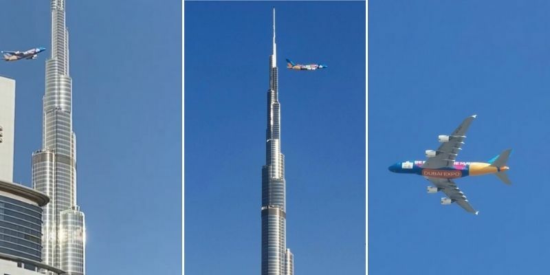 Emirates flypast