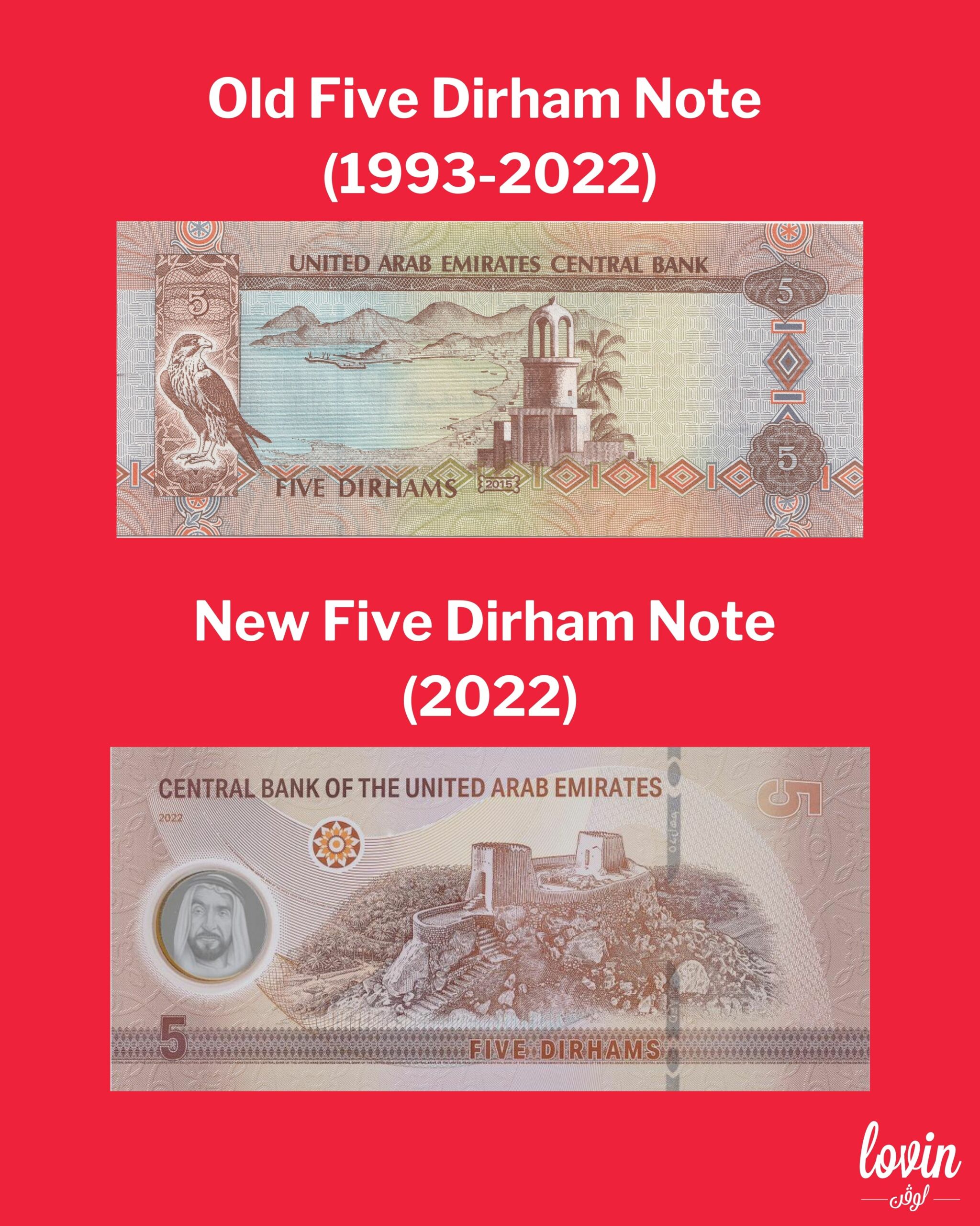 The UAE Has Issued New Five And Ten Dirham Banknotes