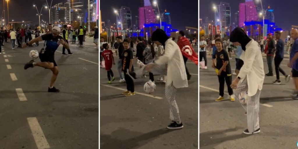 Meet 24-Year-Old Maymi Asgari Who Has Gone Viral For Her Freestyling Football Skills in Qatar