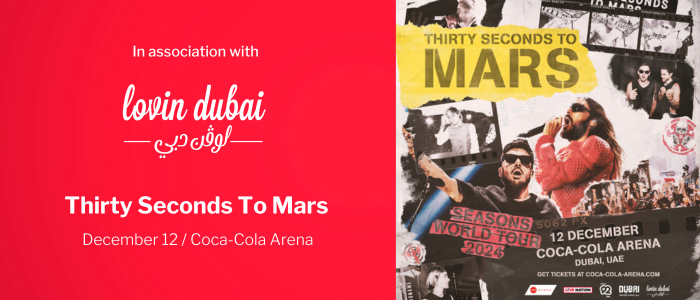 Thirty Seconds To Mars Is Coming To Dubai So Grab Your Tickets ASAP!