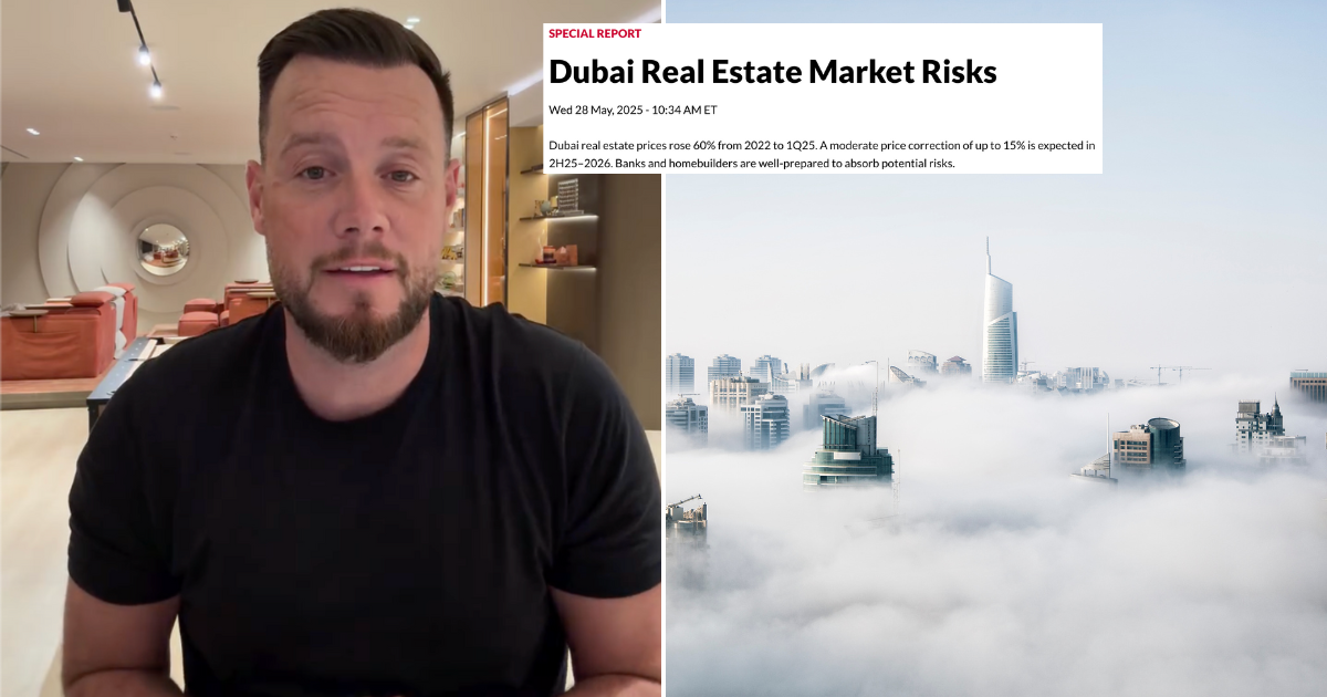 The Chairman Of A Dubai Brokerage Says The Real Estate Market Will NOT Dip