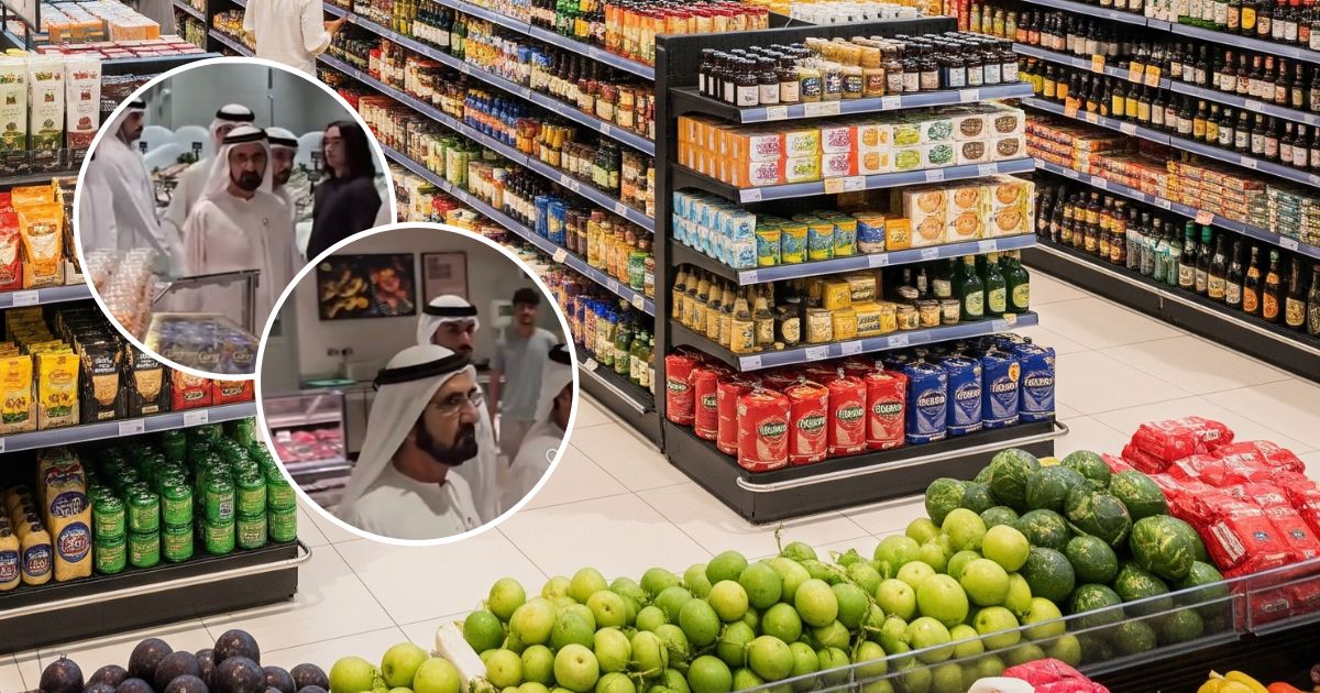A Resident Spots H.H Sheikh Mohammed While Casually Shopping At Dubai Mall