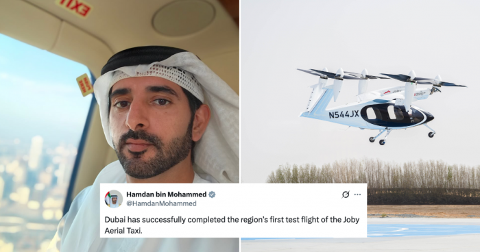 WATCH: Dubai Completes First Successful Air Taxi Test Flight