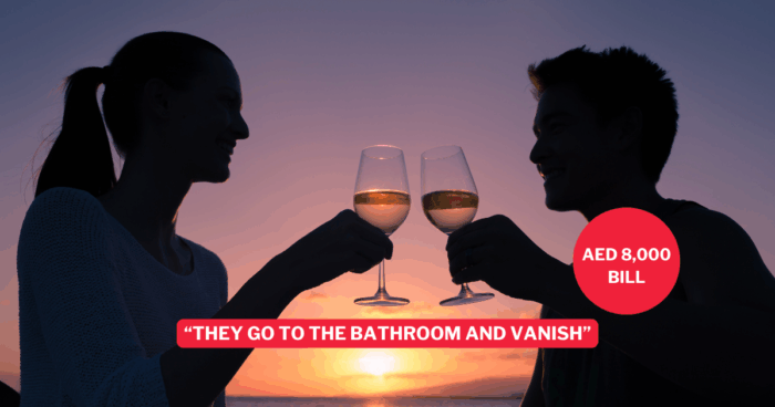 A Tinder Nightclub Scam Leaves Victim With An AED 8,000 Bill