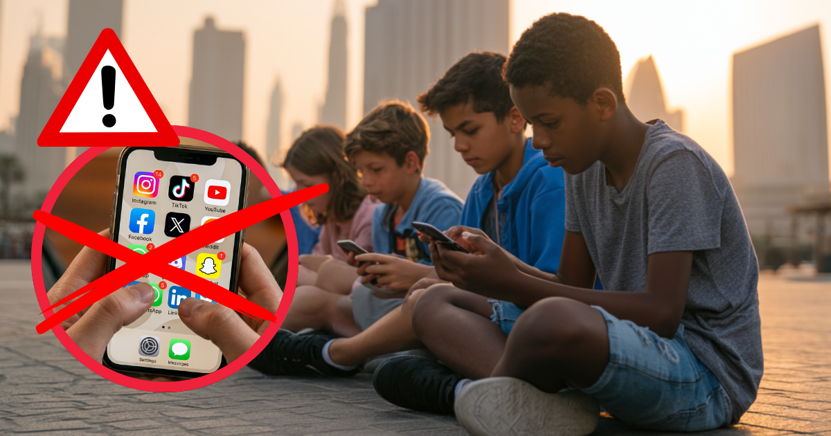 The UAE Bans Social Media Access For Children Under 15