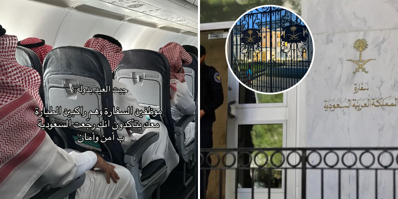 فزعة موظفين السفارة السعودية تتصدر الترند