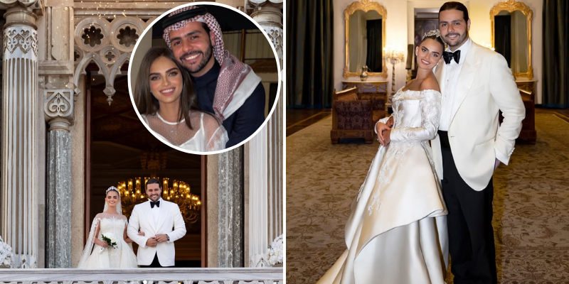 المودل كيناز تحتفل بزواجها من رجل أعمال سعودي بتركيا