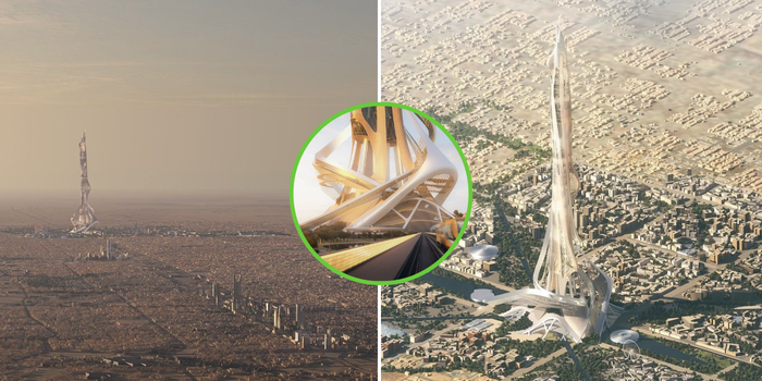 أطول برج بالعالم بارتفاع 2000 متر في الرياض