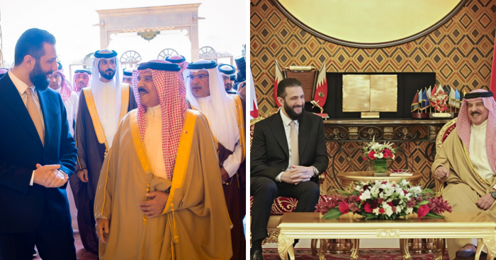 Bahraini Royals Welcomed Syrian President Ahmed Al Shara’a To The Kingdom