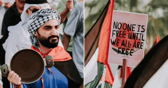 Every Friday Residents Of Bahrain Stand In Solidarity With Gaza