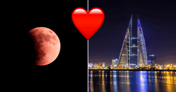 Bahrain Watched The Blood Moon Eclipse Light Up The Night