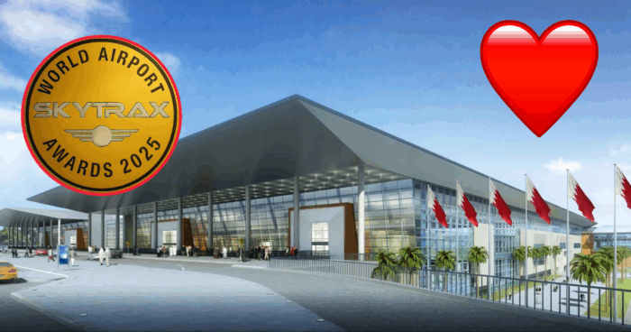 Bahrain International Airport Secures Its 5-Star Status For The 5th Consecutive Year