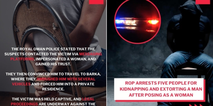 Five Arrested for Kidnapping and Extortion After Online Impersonation