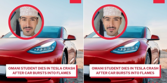 Omani Student Abdullah Al-Qaidi Lost His Life in Tesla Accident in Shinas
