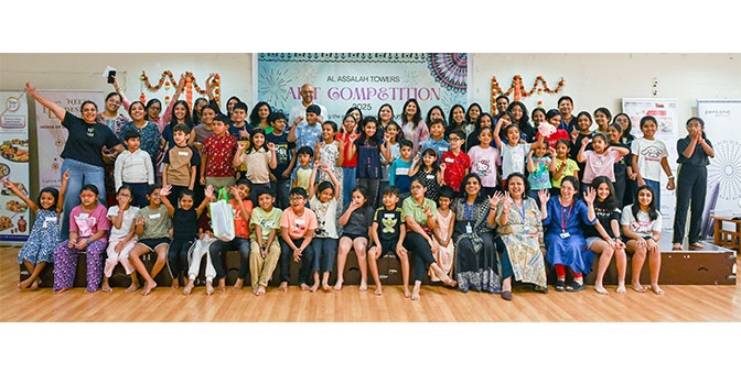 Fourth Al Assalah Towers Art Competition Muscat community event