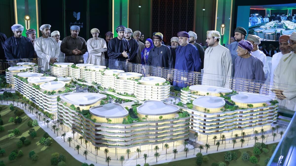 Yenaier Residences Oman luxury towers sustainability smart living