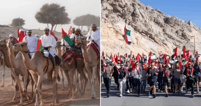 RAK Crown Prince Led Two National Day Parades
