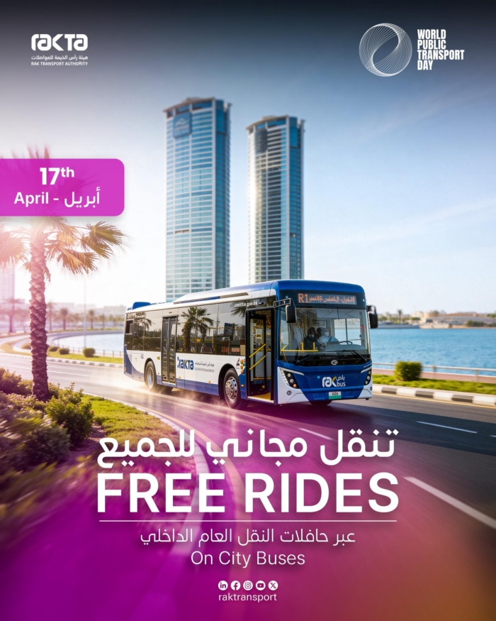 Rak Ride You Can Catch Free Bus Rides Across RAK On April 17