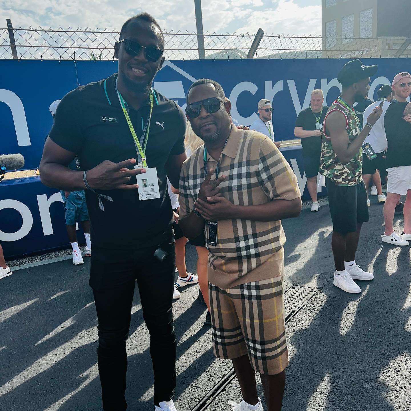 Usain Bolt And Heaps Of Celebs Were At The F1 This Weekend!