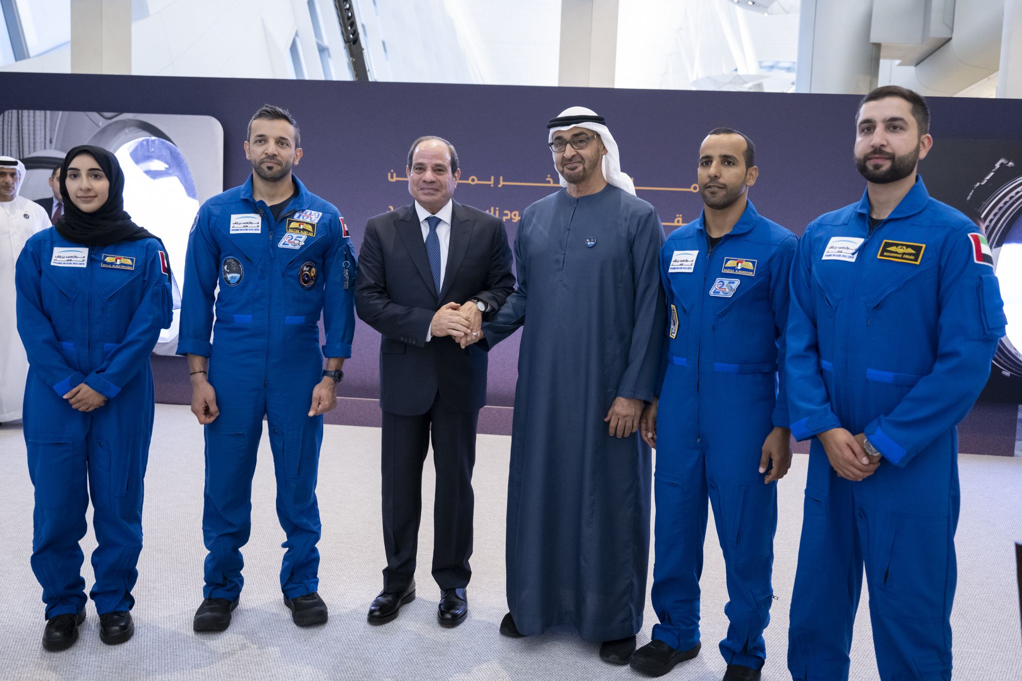 emirati-astronaut-sultan-al-neyadi-was-welcomed-by-the-uae-president