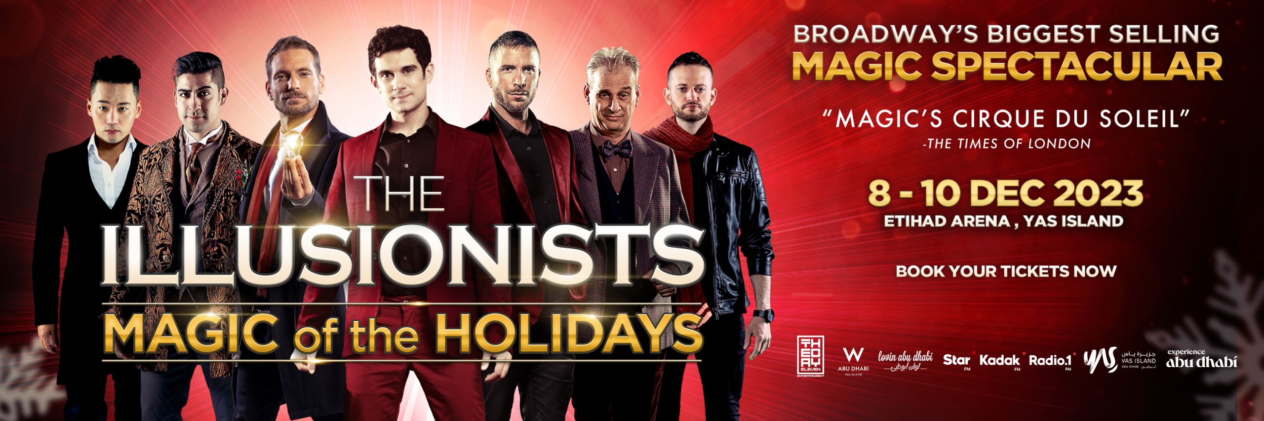 The Biggest Magic Show On Earth Is Coming To Abu Dhabi For A Holiday  Special!