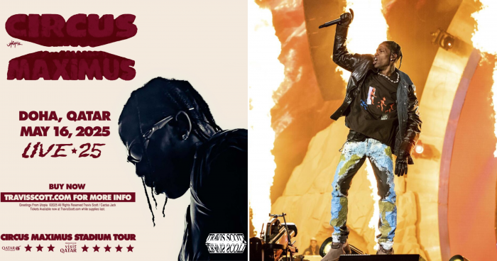 Travis Scott Circus Maximus Tour Hits Ahmad bin Ali Stadium on May 16th