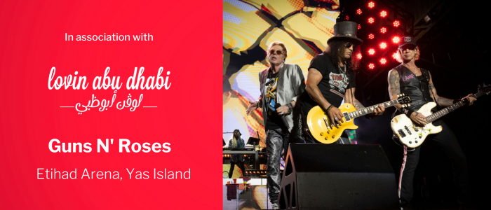 Grab Your Tix Now! Guns N’ Roses Are Bringing Their Epic 2025 Tour to Abu Dhabi