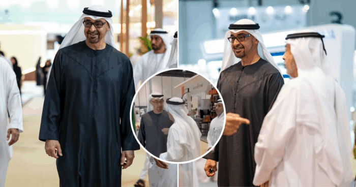 Sheikh Mohammed Bin Zayed’s Humble Reaction During His Visit to ADIHEX is Capturing Hearts
