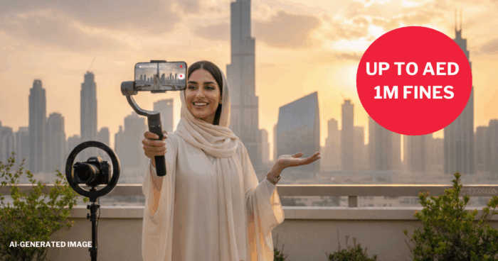 The UAE’s Updated Influencer Rules Now Carry Some Hefty Fines