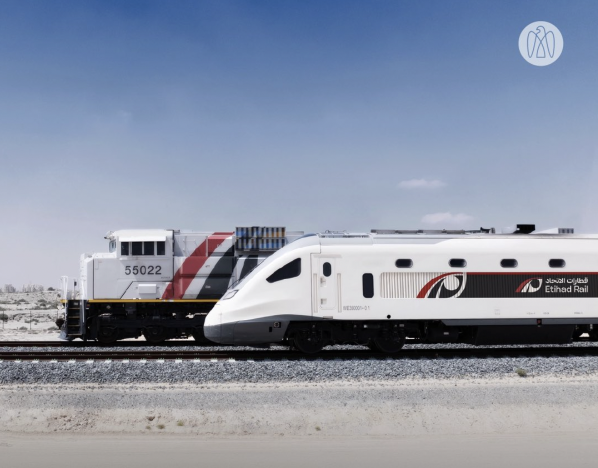Etihad Rail Begins Passenger Train Trail Runs In Abu Dhabi