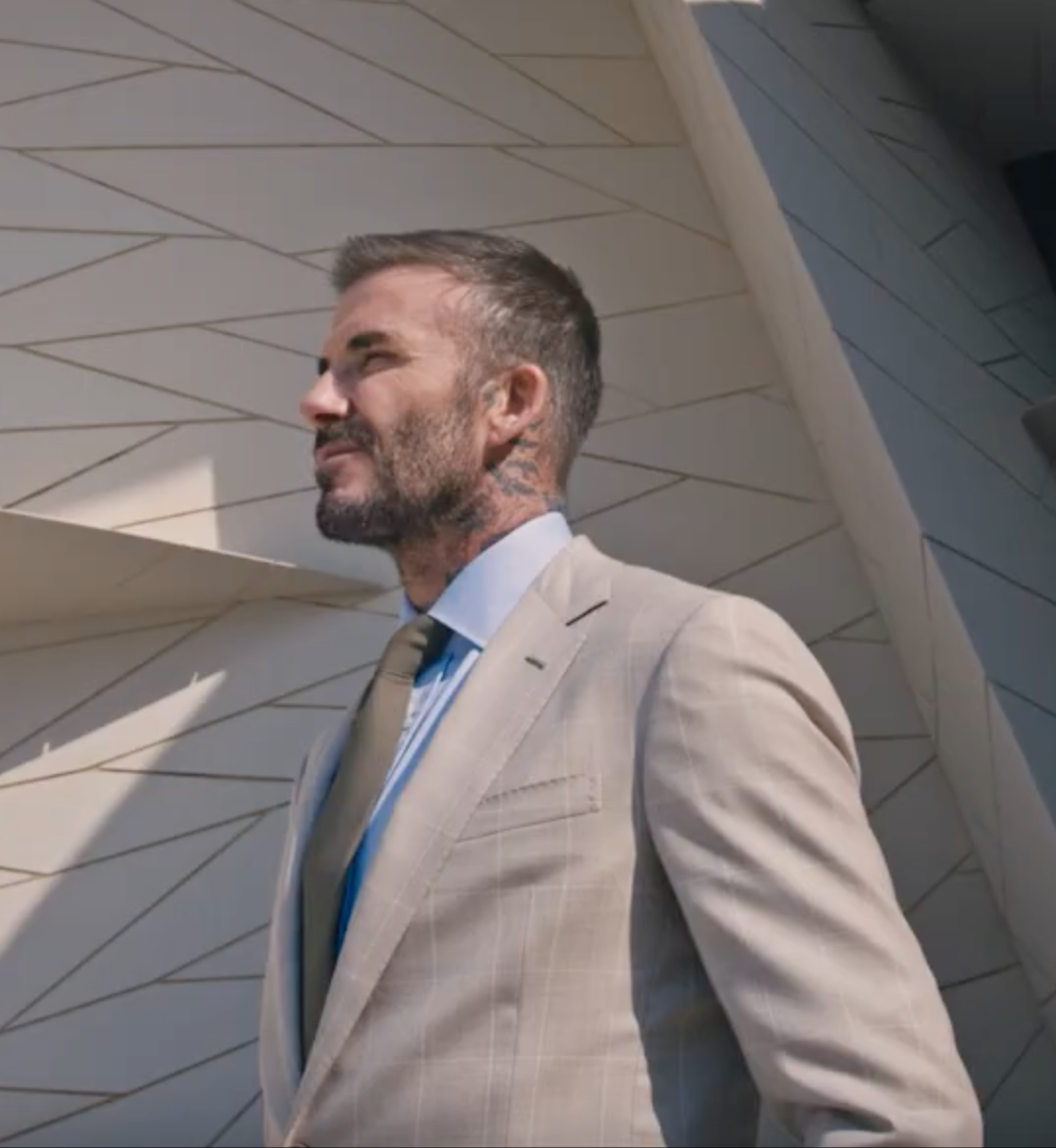 David Beckham turns heads with dashing looks at Qatar Fashion