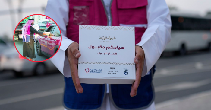 Qatar Charity's 'Mobile Iftar' provides 60,000 beneficiaries with ready-to-eat meals on the road