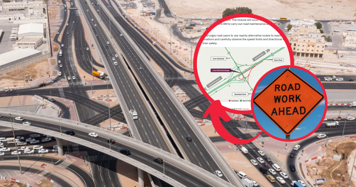 roads are closed in qatar