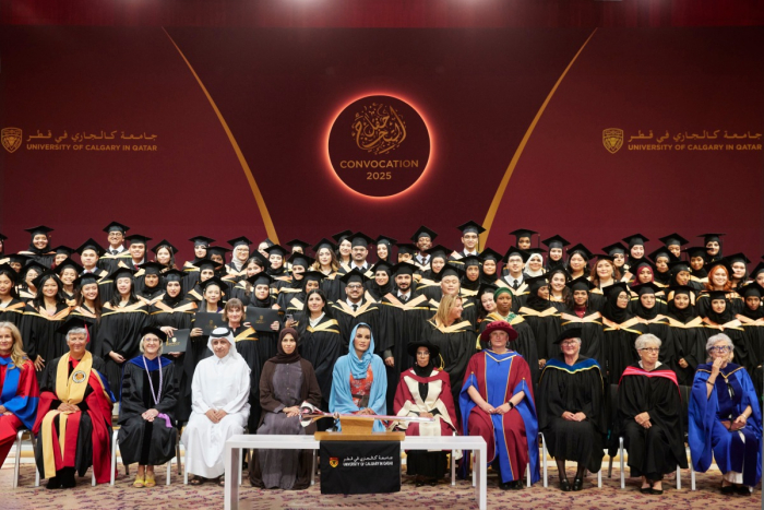 2025 Final Convocation of University of Calgary in Qatar