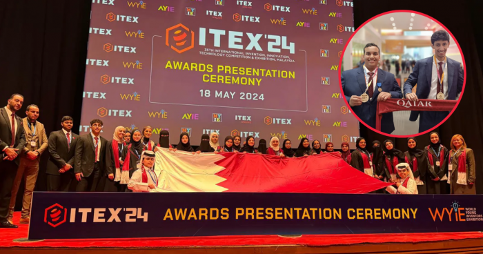 Qatari students win advanced global rankings and special awards at Intel International Science and Engineering Fair 2025
