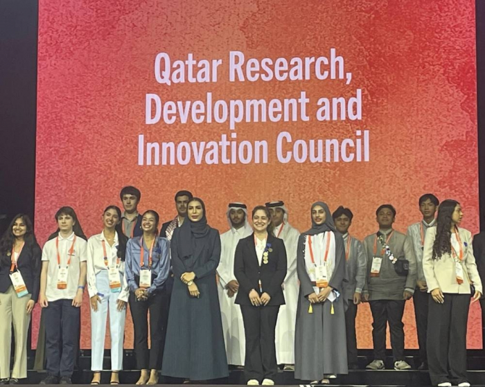 Qatari Students Dominated Science Fair