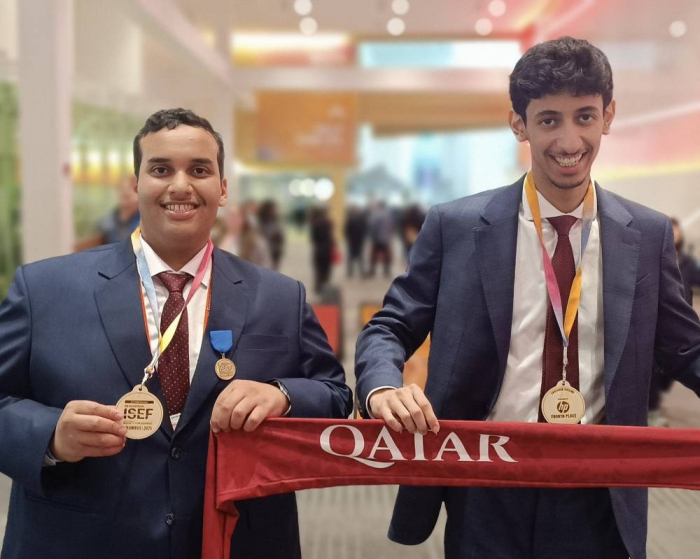 Qatari Students Dominated Science Fair