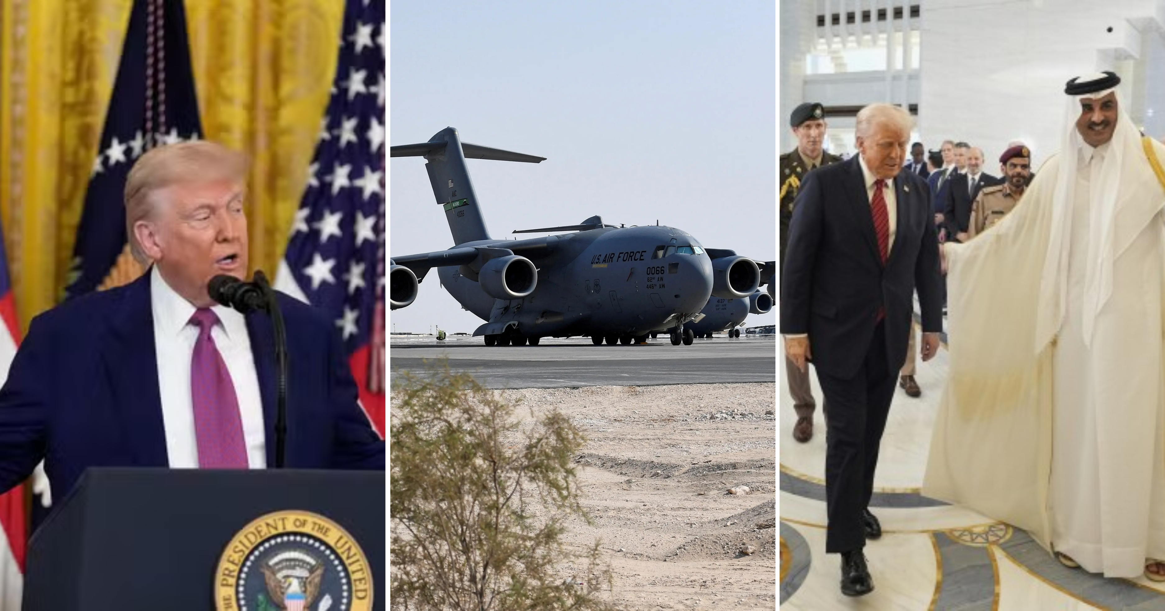 Trump Confirms Iran Warned U.S. Before Qatar Attack