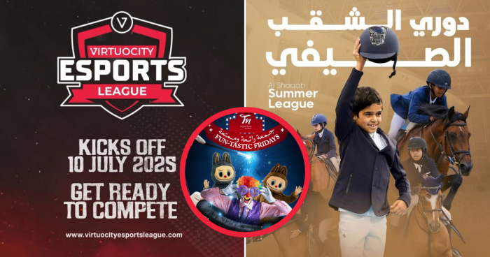 shaqab summer league, funtastic friday, virtuocity esports league
